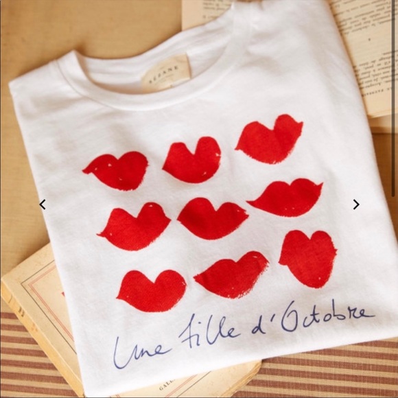 Sezane Tops - Sezane x Hôtel Magique - October Tee